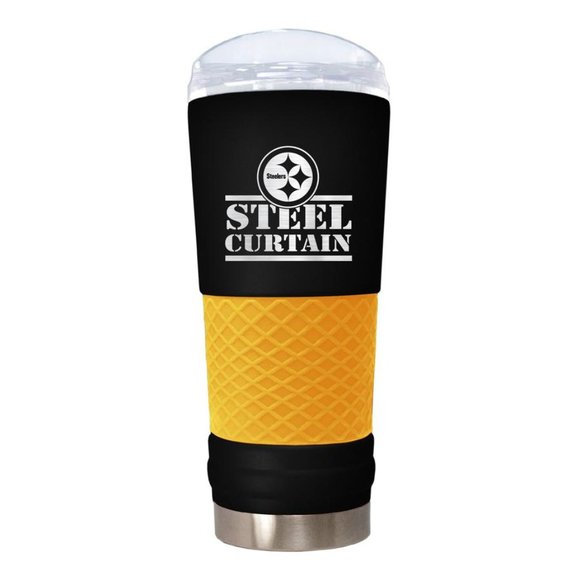 Great American Product Other - Pittsburgh Steelers "The Draft" 24oz. RALLY CRY Stainless Steel Travel Tumbler